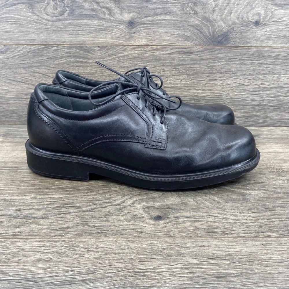 SAS Ambassador Dress Shoes Mens 11 W Black Leather Lace Up Comfort Derby